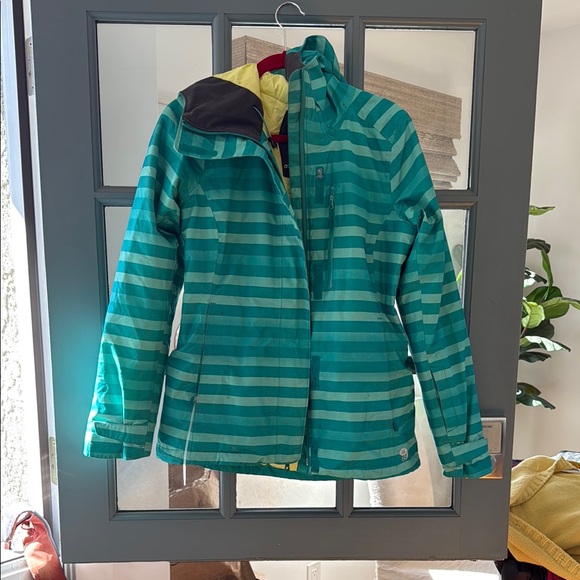 Mountain Hardwear Jackets & Blazers - Striped Green Women's Jacket